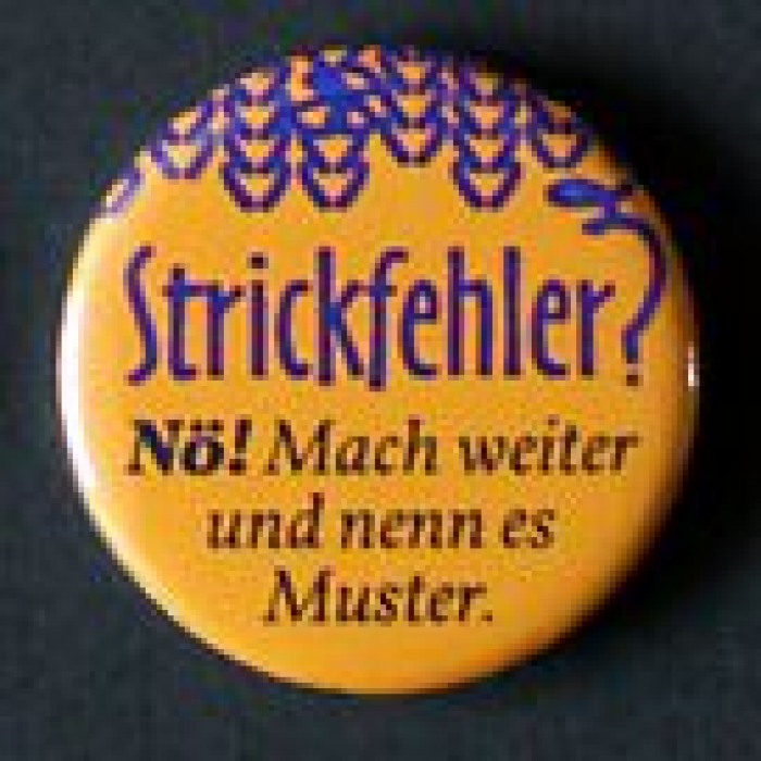 Button "Strickfehler? ..."