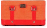 DellaQ Train Case - Maker's Train Case - Orange-