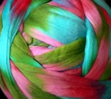 multicolor Merino-Kammzug "Fresh Flower"