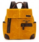 DELLA Q Midi Rucksack - Senf -