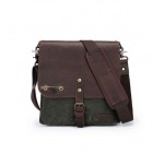 Schultertasche DELLA Q - Olive
