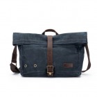 DELLA Q Roll Top Tasche - Blau -