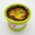 gefachte Wolle von Lady D "Hippie Lady - Carmen" 250g