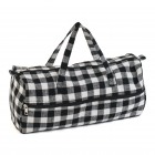 Strickhandtasche Gingham long"