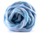 Merino-Glitzer Kammzug "dahingeschmolzen..."