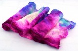 Sock Blank, double knit "Berry"
