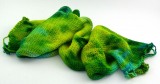 Sock Blank, double knit "Frog"